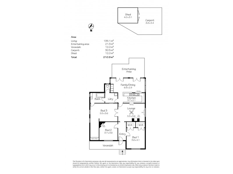 62 Onkaparinga Valley Road, Balhannah SA 5242 Floorplan