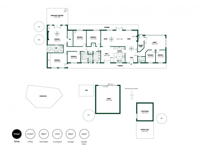 84 Terlinga Road, Mount Torrens SA 5244 Floorplan