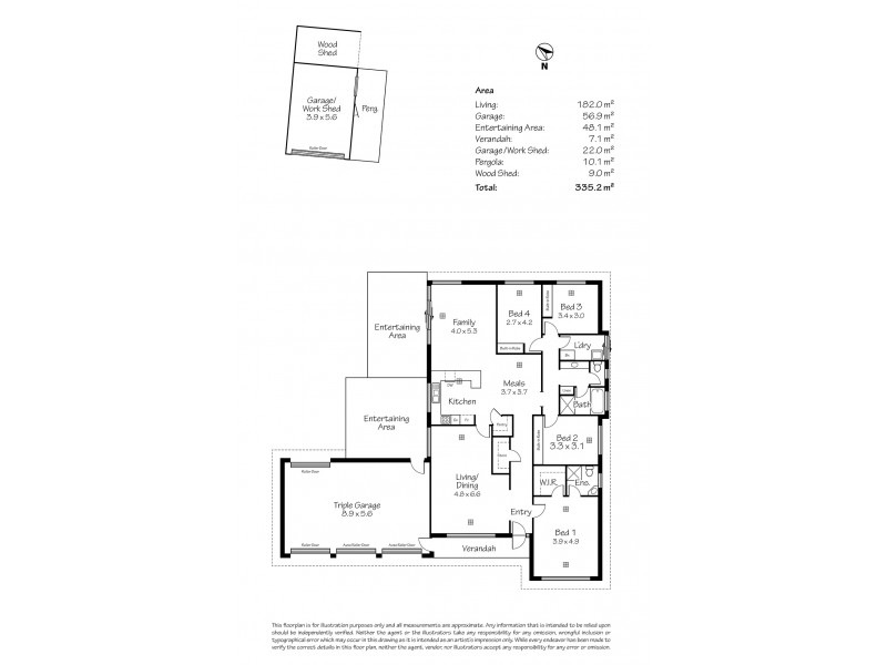 14 Nightingale Court, Oakbank SA 5243 Floorplan