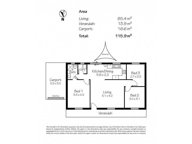 5 Dutch Close, Mount Barker SA 5251 Floorplan