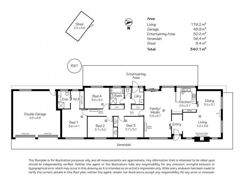 13 Uplands Street, Mount Barker SA 5251 Floorplan