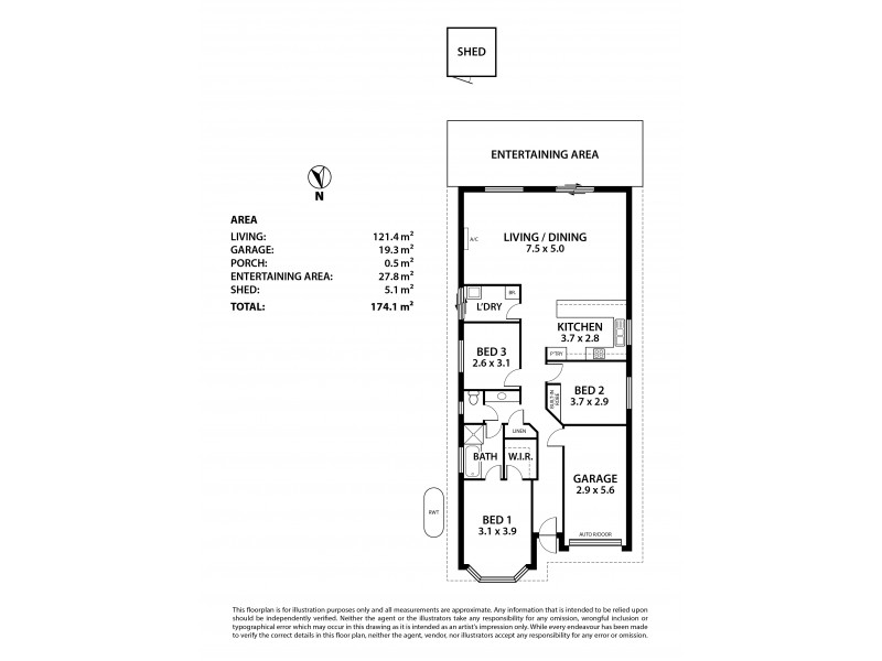 1B Herbig Court, Mount Barker SA 5251 Floorplan