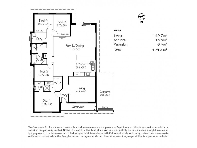 26 Margaret Court, Nairne SA 5252 Floorplan