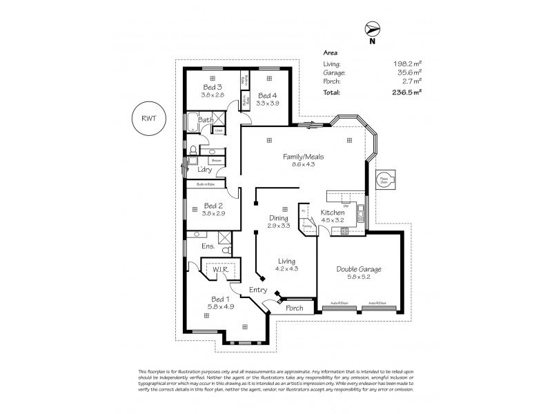 10 Astia Place, Birdwood SA 5234 Floorplan