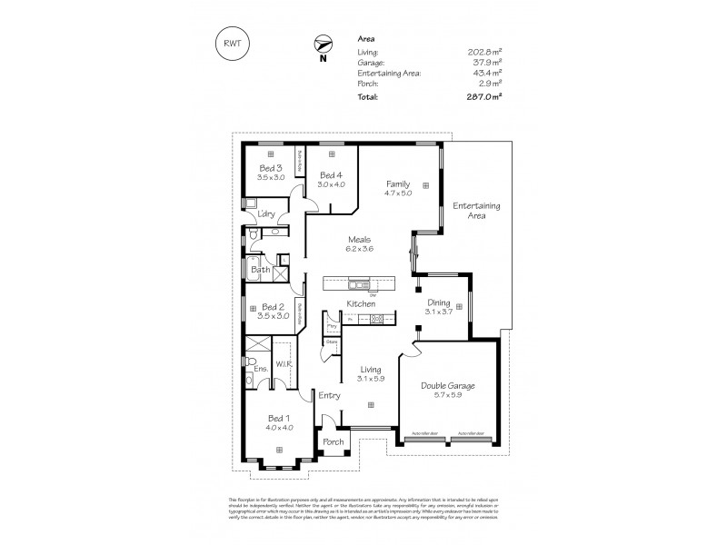 47 Majestic Drive, Mount Barker SA 5251 Floorplan