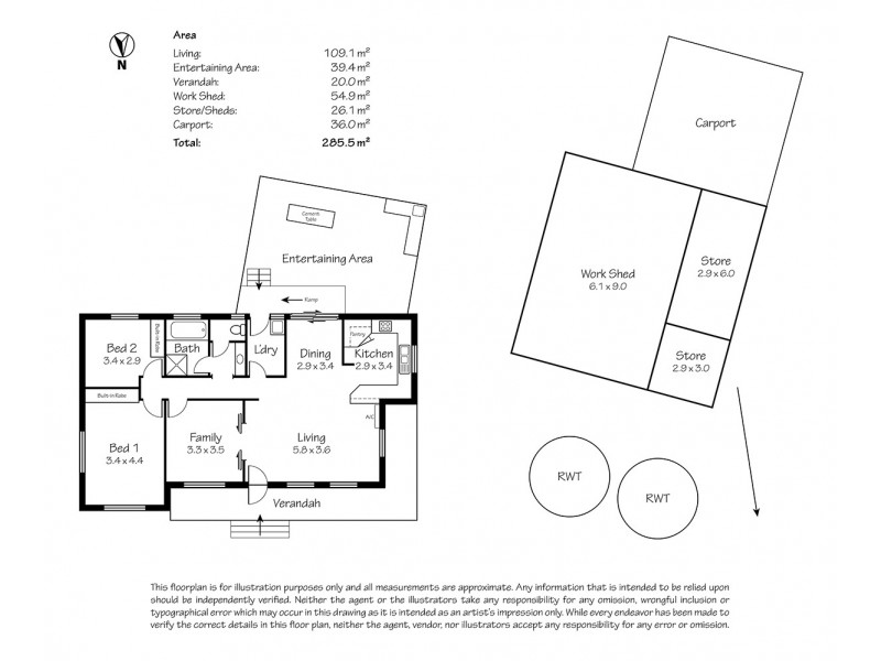 5 Church Hill Road, Echunga SA 5153 Floorplan