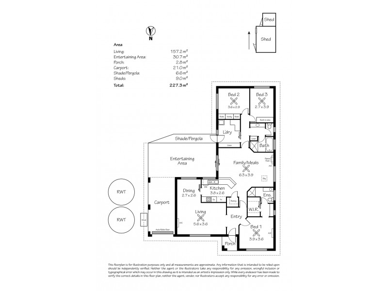 8 Plymouth Avenue, Coromandel Valley SA 5051 Floorplan