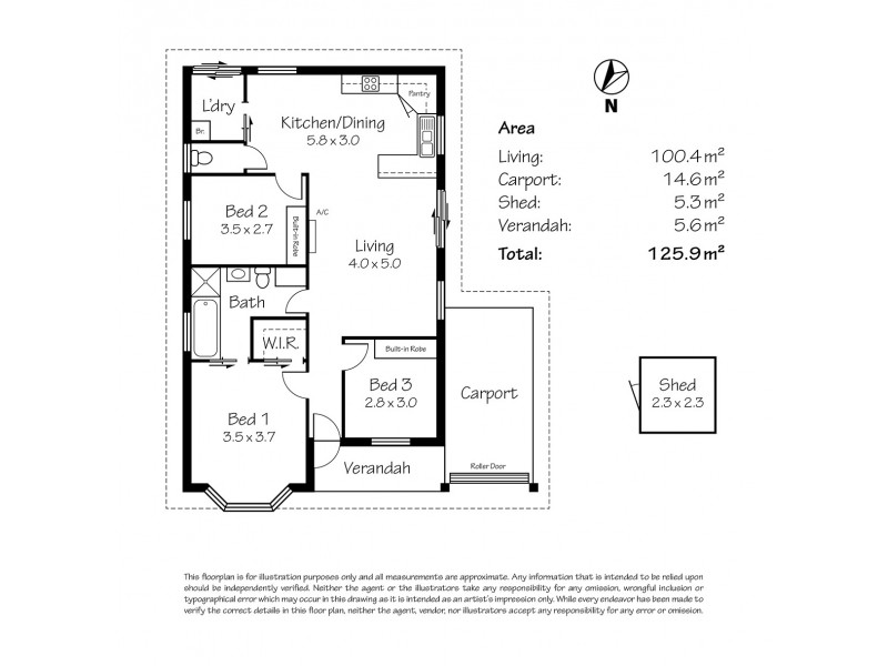 13 Zenca Court, Murray Bridge SA 5253 Floorplan
