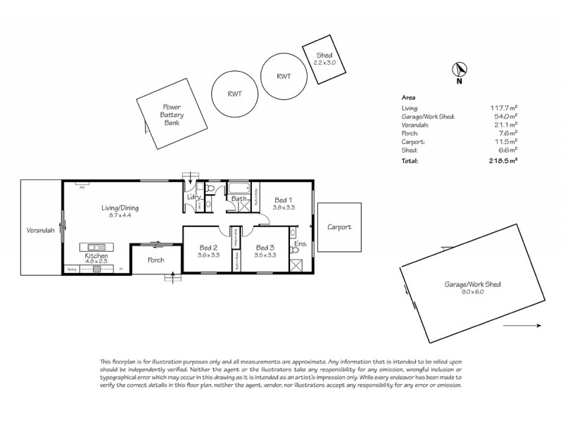 16 Kelsey Road, Wellington East SA 5259 Floorplan