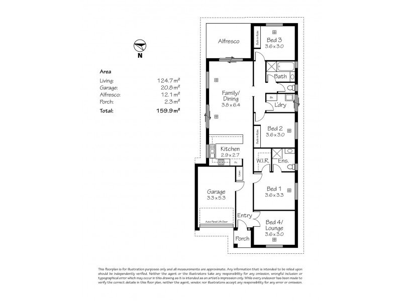 27 Wycombe Drive, Mount Barker SA 5251 Floorplan
