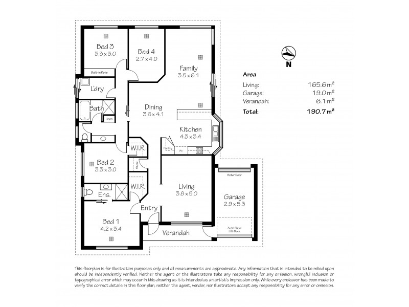 4 Celtic Court, Strathalbyn SA 5255 Floorplan
