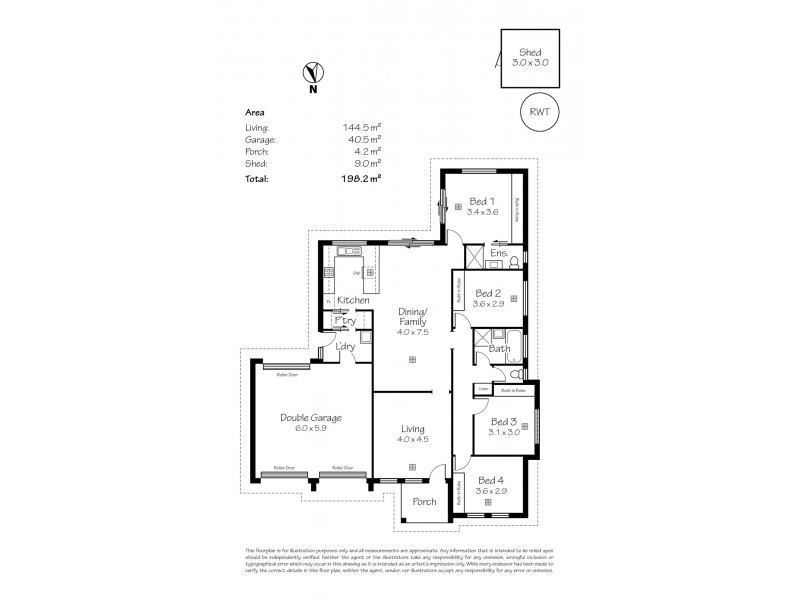 7 Duchess Court, Mount Barker SA 5251 Floorplan