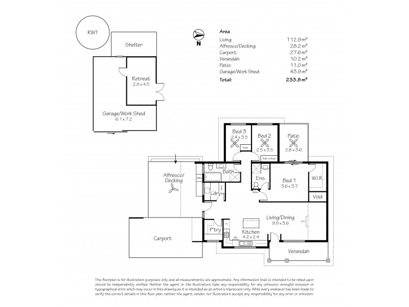 8A Angus Road, Echunga SA 5153 Floorplan