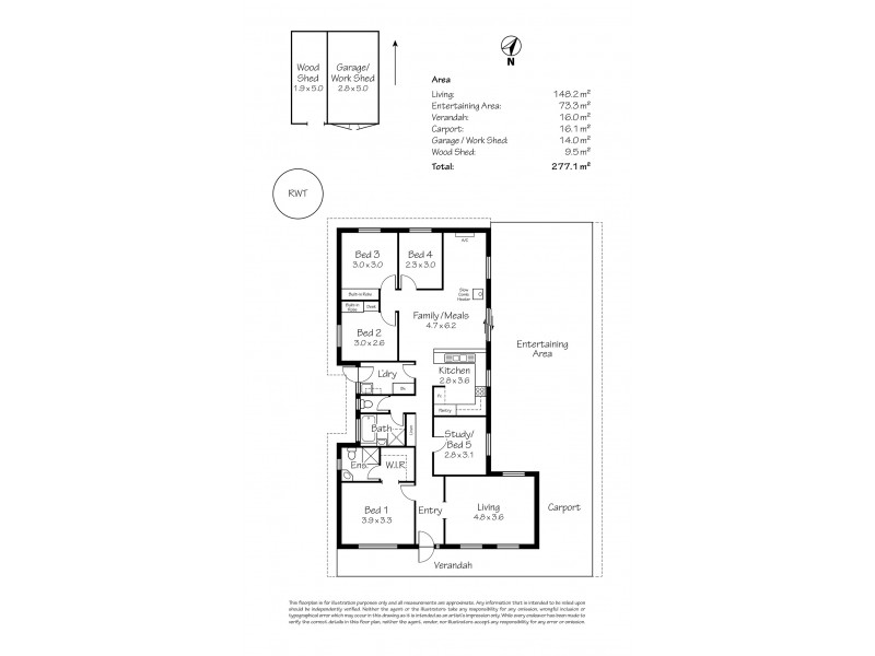 16 Bowden Court, Mount Barker SA 5251 Floorplan