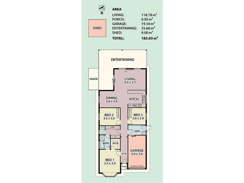 15B Jeffrey Street, Nairne SA 5252 Floorplan