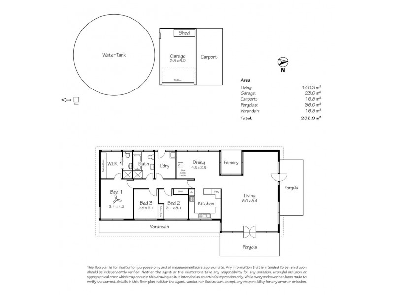 92 Ridge Road, Summertown SA 5141 Floorplan