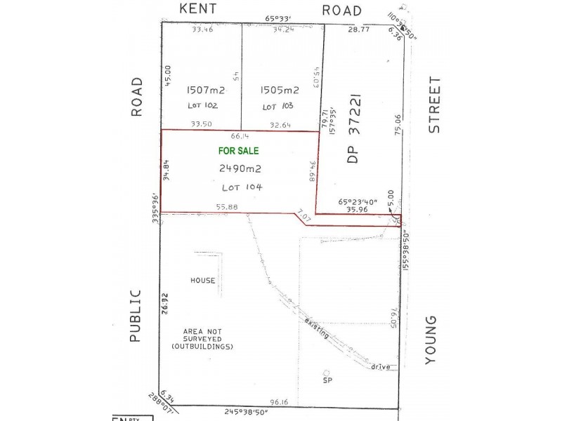 Lot 104 Young Road, Kanmantoo SA 5252
