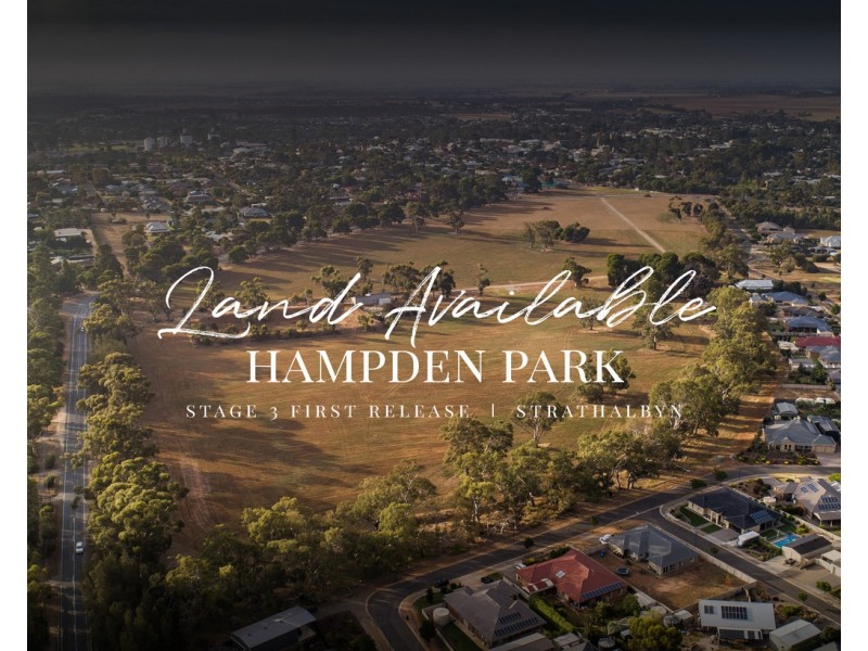 Stage 3 Hampden Park, Strathalbyn SA 5255