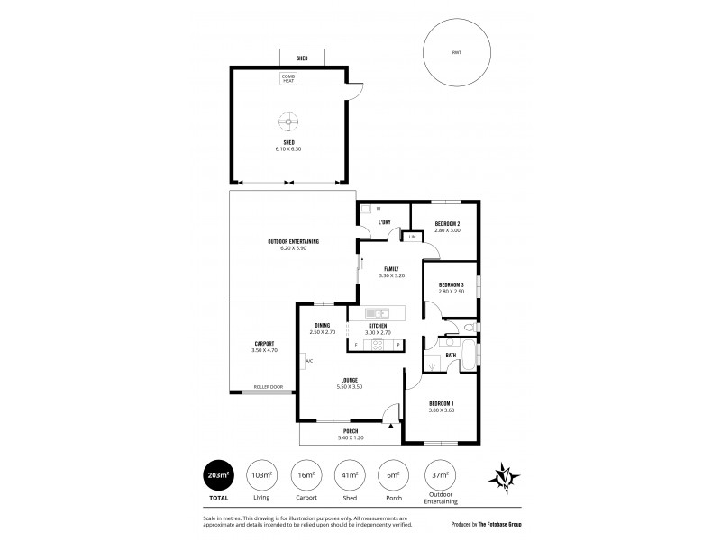 9 Kingrose Street, Macclesfield SA 5153 Floorplan