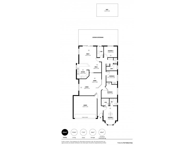 34A Jacaranda Drive, Woodside SA 5244 Floorplan