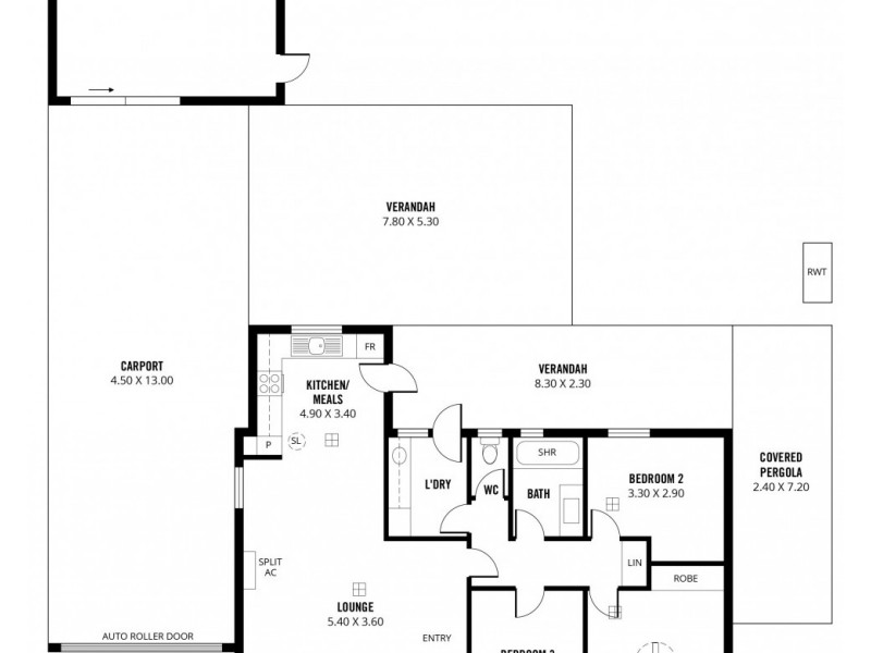 20 Sheringa Avenue, Ingle Farm SA 5098 Floorplan