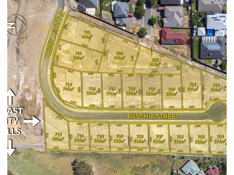 Lots 704 – 724 Fuschia Street, Huntfield Heights SA 5163