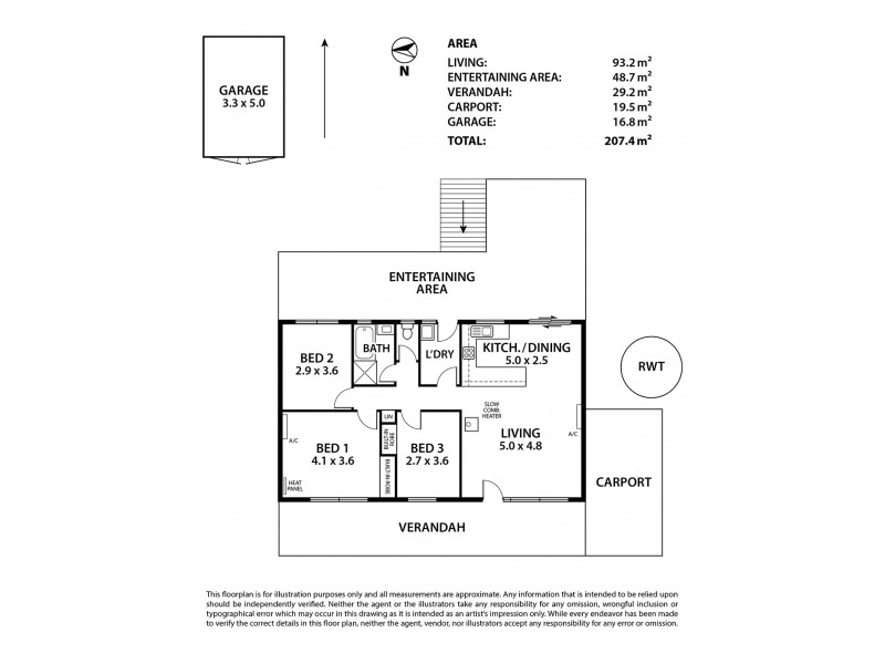 2 Bassett Street, Nairne SA 5252 Floorplan