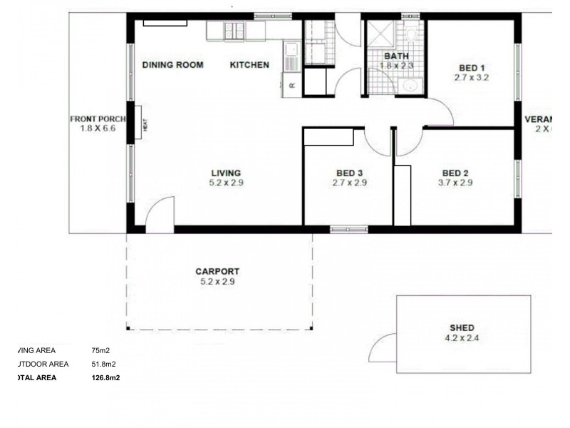 50A North Road, Nairne SA 5252 Floorplan