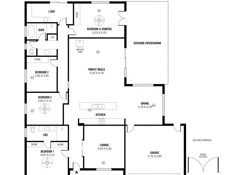 9 Elsie Drive, Strathalbyn SA 5255 Floorplan