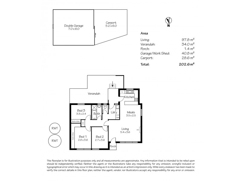 10 Daw Avenue, Mount Barker SA 5251 Floorplan
