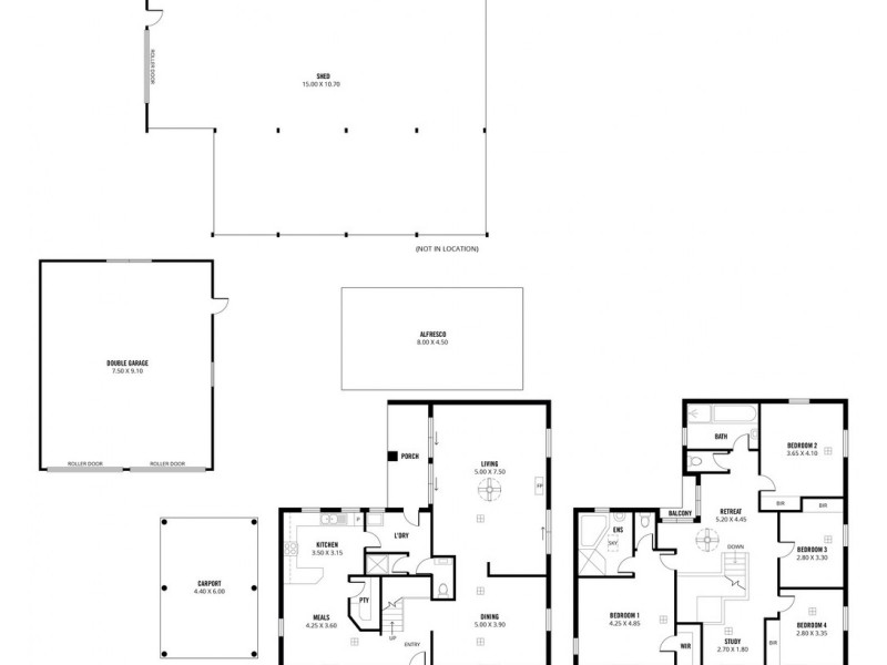 9 Sanders Lane, Echunga SA 5153 Floorplan