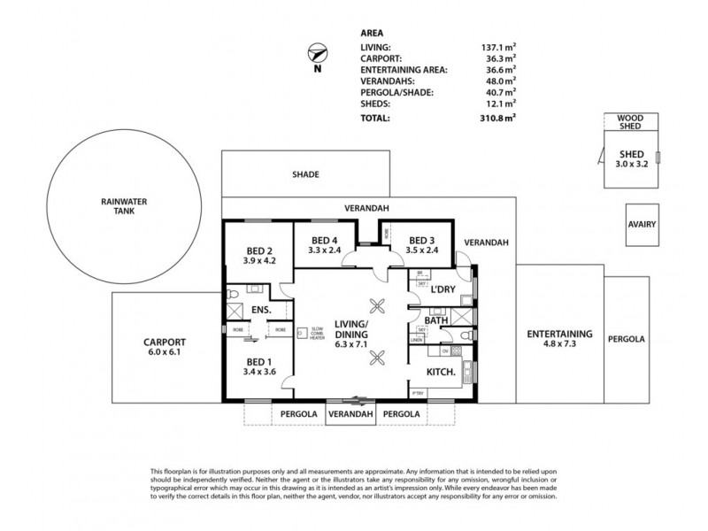 12 Pound Road, Macclesfield SA 5153 Floorplan