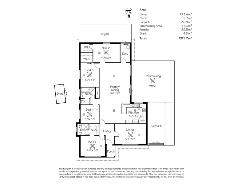 12 Power Court, Mount Barker SA 5251 Floorplan