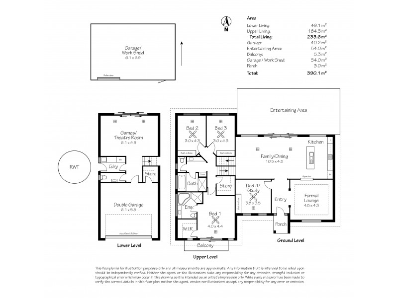 20 Thornbill Drive, Mount Barker SA 5251 Floorplan
