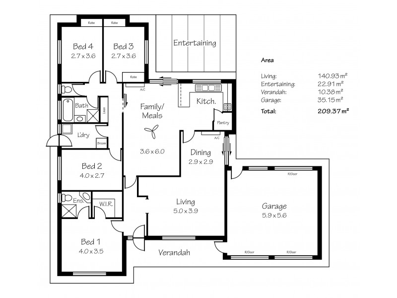 13 Boronia Court, Mount Barker SA 5251 Floorplan