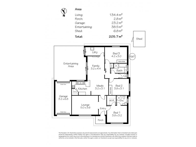 7 Smeaton Crescent, Littlehampton SA 5250 Floorplan