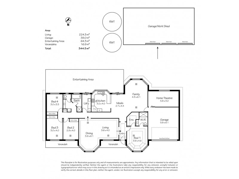 10 London Court, Mount Barker SA 5251 Floorplan