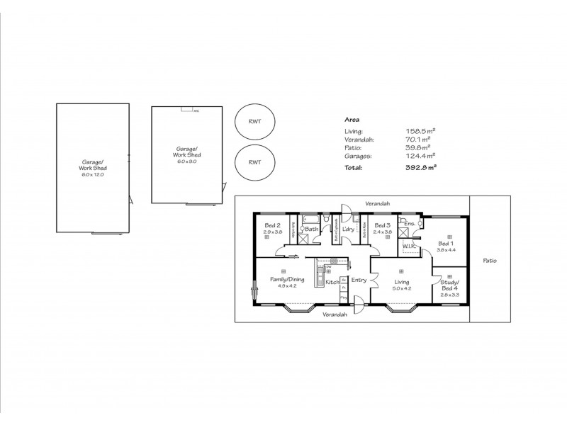 6A Mount Barker Road, Hahndorf SA 5245 Floorplan