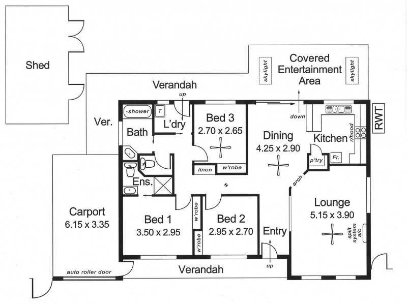 1 Heinrich Court, Mount Barker SA 5251 Floorplan