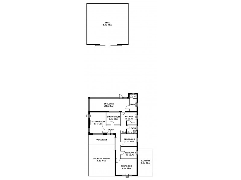 1 Thomas Street, Cavan SA 5094 Floorplan