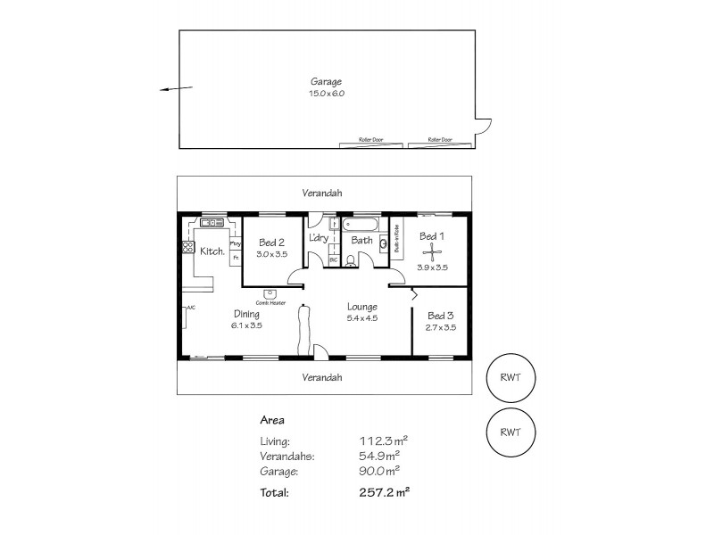 254 Garwood Road, Monarto South SA 5254 Floorplan