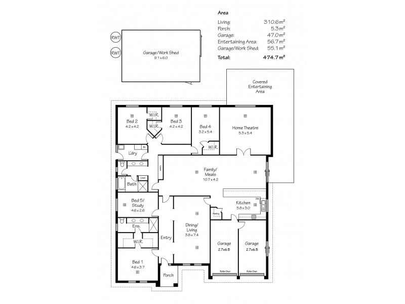 26 Jeffrey Street, Nairne SA 5252 Floorplan