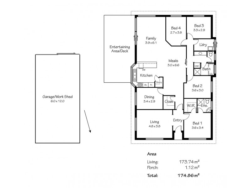 2335 Mount Barker Road, Totness SA 5250 Floorplan
