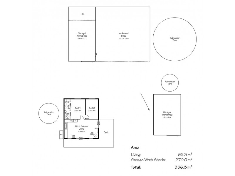 451 Bondleigh Road, Rockleigh SA 5254 Floorplan