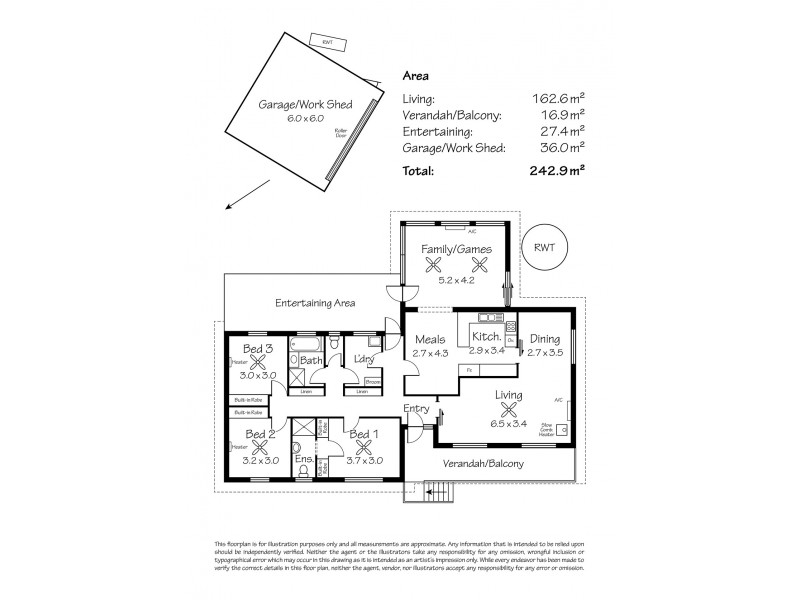 2A Edinborough Court, Nairne SA 5252 Floorplan