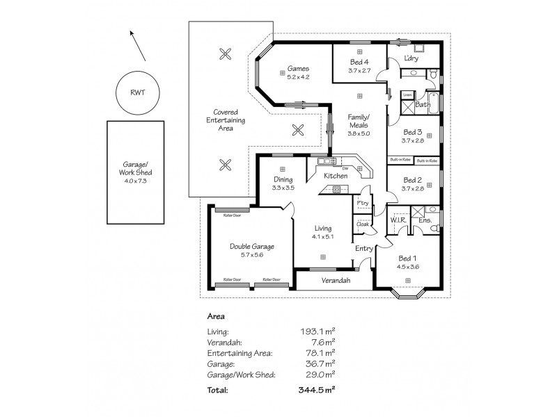 136 Burnbank Way, Mount Barker SA 5251 Floorplan