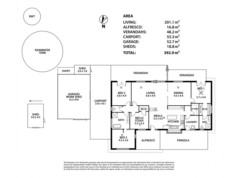 15 Devereux Street, Macclesfield SA 5153 Floorplan