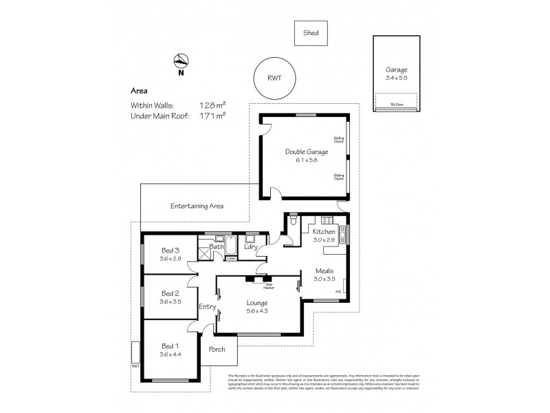48 Auricht Road, Hahndorf SA 5245 Floorplan
