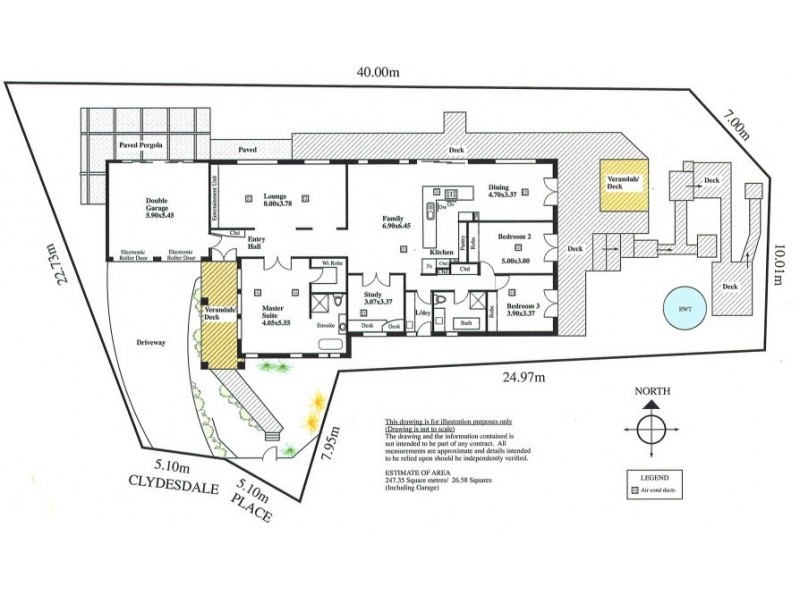 40 Clydesdale Place, Nairne SA 5252 Floorplan