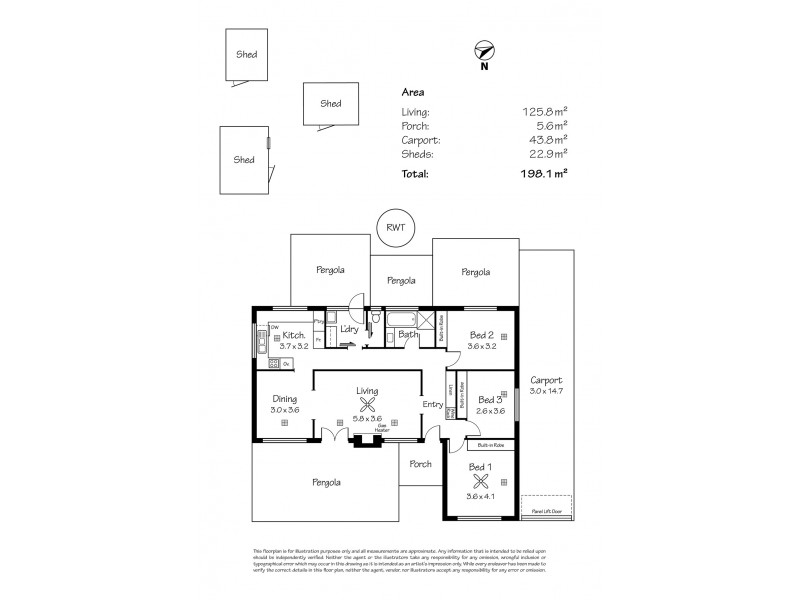 138 Old Mt Barker Road, Stirling SA 5152 Floorplan